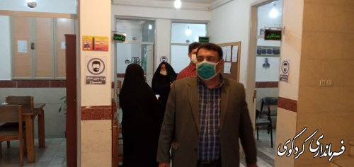 دیدار فرماندار با پرسنل بنیادشهید انقلاب اسلامی کردکوی 