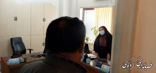 دیدار فرماندار با پرسنل بنیادشهید انقلاب اسلامی کردکوی 