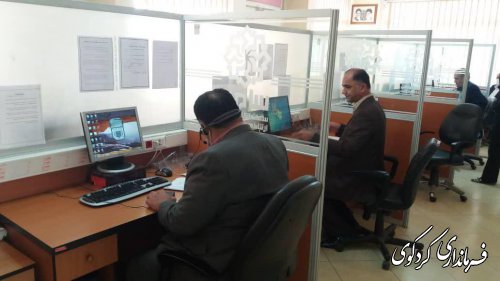 ابراهیم قدمنان فرماندار کردکوی باتفاق شاکری شهردار و دکتر بنی عقیل مدیرکل انتقال خون استان در مرکز سامد استان حضور یافتند.