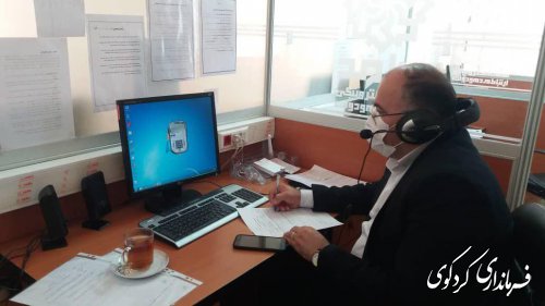 ابراهیم قدمنان فرماندار کردکوی باتفاق شاکری شهردار و دکتر بنی عقیل مدیرکل انتقال خون استان در مرکز سامد استان حضور یافتند.
