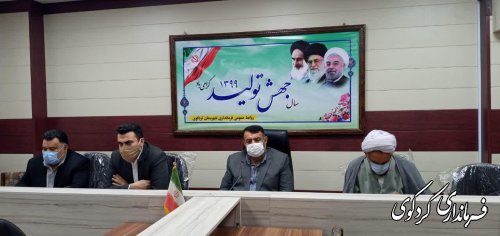 قدمنان فرماندارکردکوی : بیش۱۴۰۰ بسته سبد کالا بین نیازمندان توزیع می گردد.