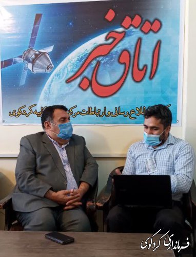 مصاحبه مطبوعاتی با خاندوزی خبرنگار خبرگزاری شبستان