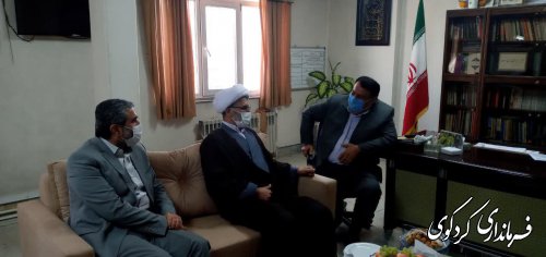 دیدار بازرس ویژه هیات مرکزی نظارت کشور به اتفاق بهمن نژاد رئیس هیات نظارت و بازرسی انتخابات استان