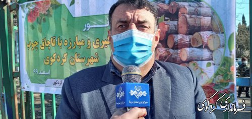 پیشگیری و مبارزه با قاچاق چوبهای جنگلی دستور کار جدی مجموعه مدیریت شهرستان است.