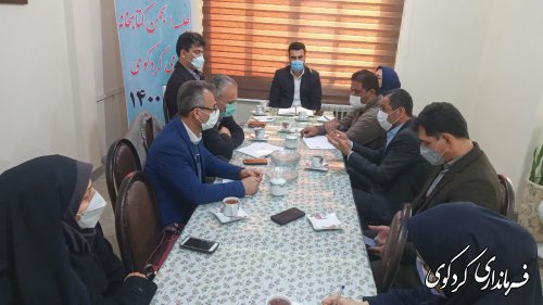 نشست انجمن کتاب و کتابخوانی شهرستان برگزار شد