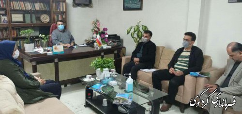 با اهدای لوح سپاس به فرماندار کردکوی از همکاری و زحمات وی تجلیل کرد.