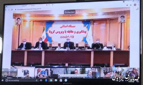 روند شیوع بیماری کرونا در شهرستان متاثر از استان است 
