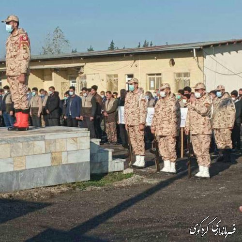صبحگاه مشترک بسیجیان و گردانهای جهادی با حضور قدمنان فرماندار کردکوی برگزار شد.