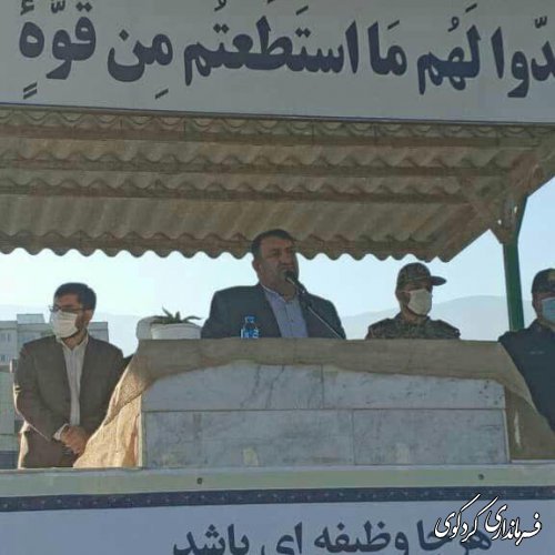 صبحگاه مشترک بسیجیان و گردانهای جهادی با حضور قدمنان فرماندار کردکوی برگزار شد.