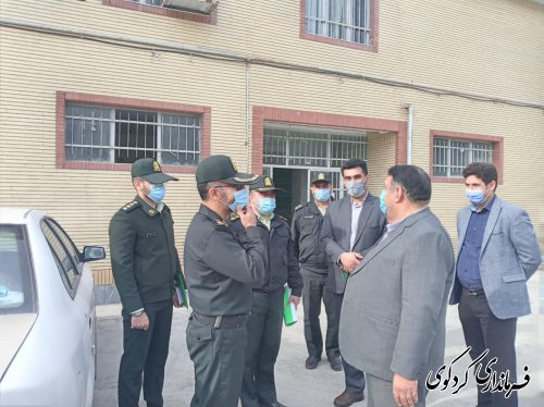 رزمایش بزرگ نیروی انتظامی و ستاد مدیریت بحران شهرستان برگزار شد