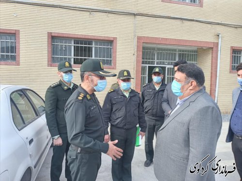 رزمایش بزرگ نیروی انتظامی و ستاد مدیریت بحران شهرستان برگزار شد