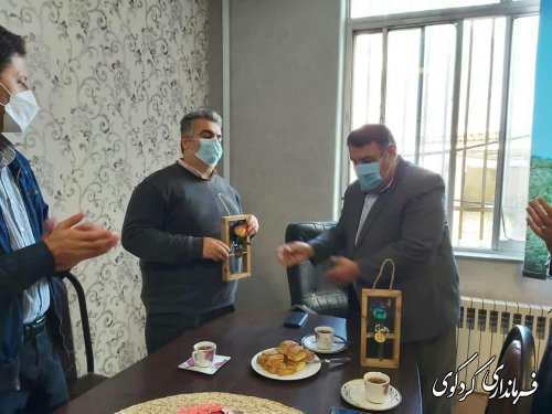 حسابداران تعاونی دهیاران شهرستان تجلیل کرد.