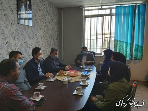 حسابداران تعاونی دهیاران شهرستان تجلیل کرد.