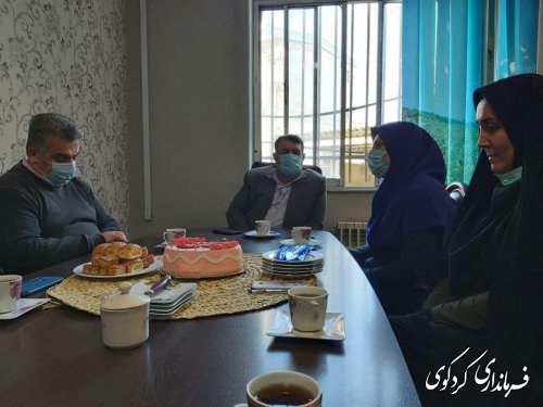 حسابداران تعاونی دهیاران شهرستان تجلیل کرد.