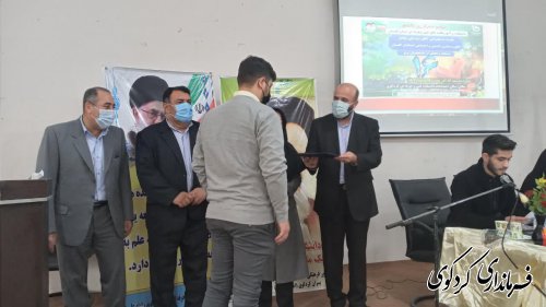 مهاجر معاون سیاسی امنیتی استاندار: دانشجو در امر دانش باید تلاش کوشش کند تا همان درجه مهارت و فنی برسد 