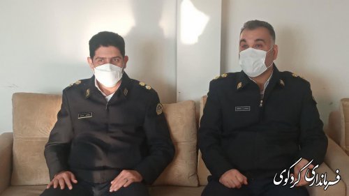 سرهنگ صمدی به عنوان  رییس پلیس تازه راهنمایی و رانندگی  شهرستان منصوب شد.