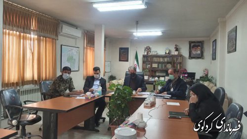 نخستین نشست کمیسیون هماهنگی تنظیم بازار  شهرستان کردکوی در سال جاری