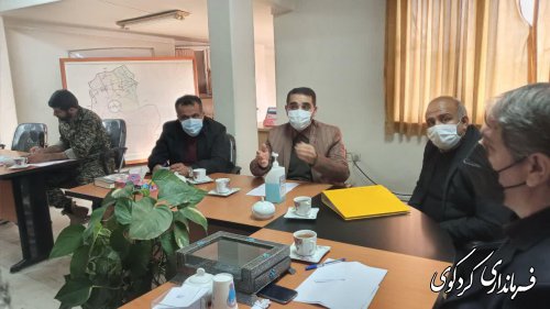 نخستین نشست کمیسیون هماهنگی تنظیم بازار  شهرستان کردکوی در سال جاری