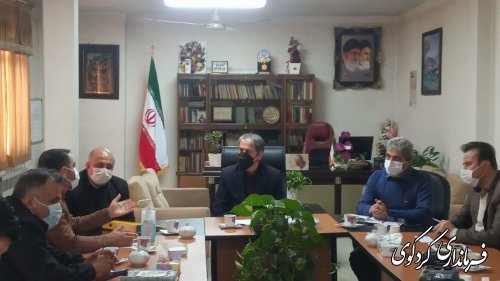 نخستین نشست کمیسیون هماهنگی تنظیم بازار  شهرستان کردکوی در سال جاری