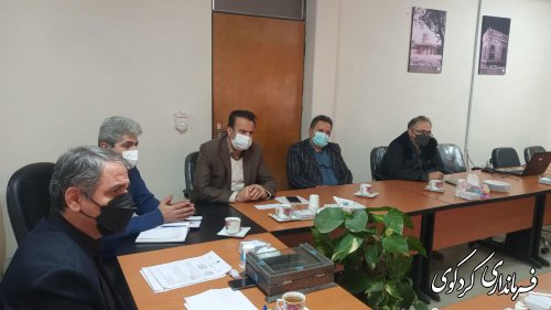 نخستین نشست کمیسیون هماهنگی تنظیم بازار  شهرستان کردکوی در سال جاری