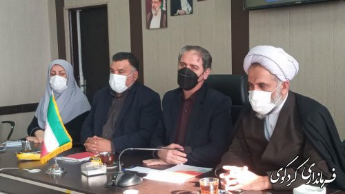 هشتمین نشست شورای اموزش و پرورش با حضور و ریاست دکتر مولایی برگزار شد