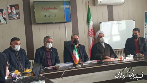 هشتمین نشست شورای اموزش و پرورش با حضور و ریاست دکتر مولایی برگزار شد