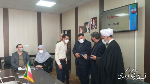 هشتمین نشست شورای اموزش و پرورش با حضور و ریاست دکتر مولایی برگزار شد