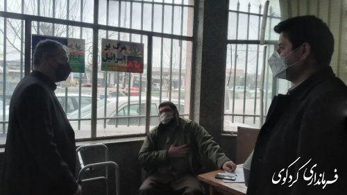 بازدید سرزده فرماندار از منابع طبیعی و ورزش و جوانان شهرستان 
