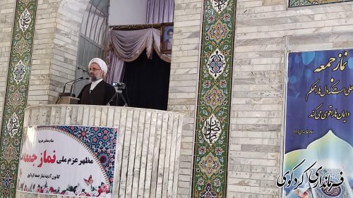 برگزاری میز خدمت با حضور فرماندار و مدیران ادارات شهرستان در مصلای نماز جمعه