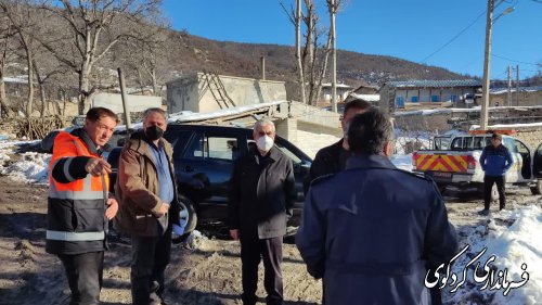 مولایی فر فرماندار کردکوی : گازرسانی روسناهای مناطق کوهستانی در اولویت برنامه های عمرانی شهرستان قرار دارد.