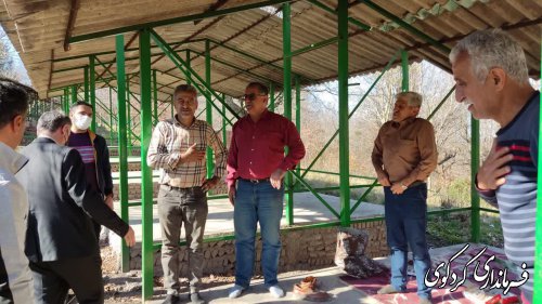 مولایی فر فرماندار کردکوی از چگونگی روند ساخت امام زاده قاسم چهارکوه  کردکوی بازدید کرد.
