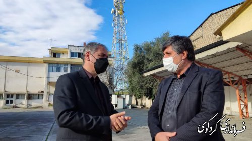 بازدیدهای سرزده امروز  دکتر مولایی ف فرماندار کردکوی از  از ادارات صمت و مخابرات شهرستان