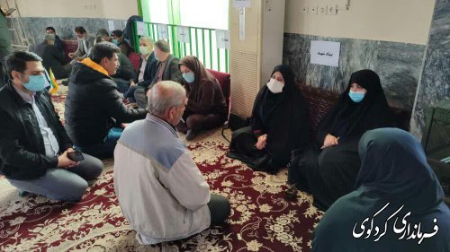 برگزاری میز خدمت در روستای یساقی شهرستان کردکوی