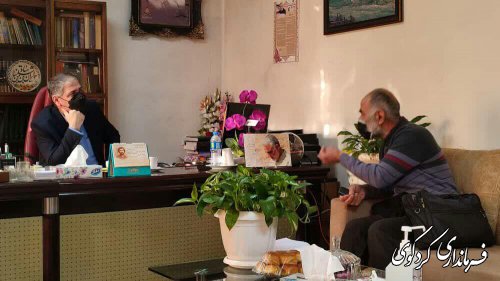 امروز سه شنبه در روز ملاقات عمومی تعدادی از شهروندان با فرماندار کردکوی دیدار کردند