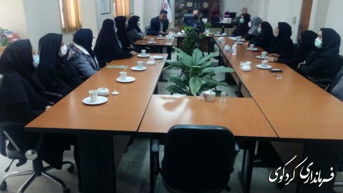فرماندار کردکوی از بانوان همکار در فرمانداری،بخشداری و دهیاری ها تجلیل کردند .