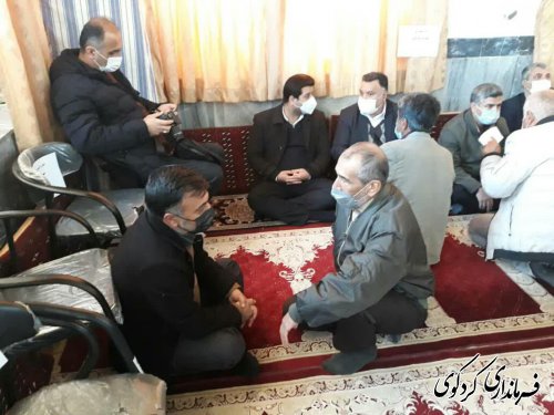 میزخدمت در مسجد جامعه ولاغوز برگزار شد.