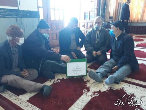 میزخدمت در مسجد جامعه ولاغوز برگزار شد.