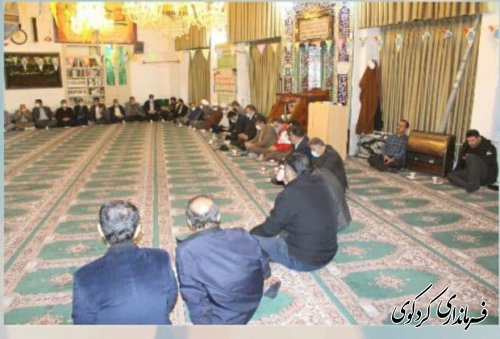دیدار دکتر محمد باقر مولایی فر فرماندار کردکوی با حجه الاسلام  شیخی امام جمعه شهرستان