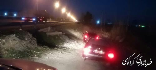 مشکلات برخی از کشاورزان مجاور دور برگردان النگ به صورت میدانی بررسی شد.