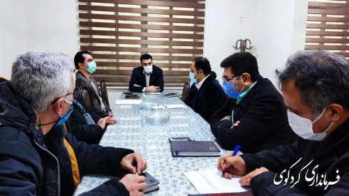 نخستین نشست پیشگیری از بیماری آنفولانزای پرندگان با حضور اعضای و به ریاست بیدلی معاون سیاسی امنیتی فرماندار برگزارشد. 