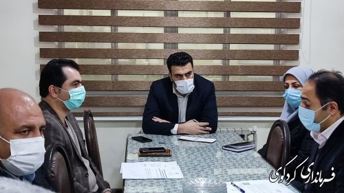 نخستین نشست پیشگیری از بیماری آنفولانزای پرندگان با حضور اعضای و به ریاست بیدلی معاون سیاسی امنیتی فرماندار برگزارشد. 
