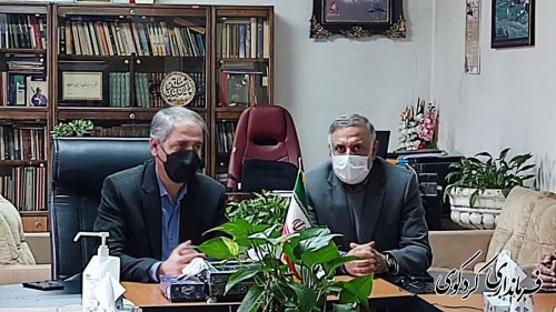 دیدار فرماندار با مدیر کل ورزش و جوانان استان 