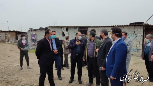 فرماندار کردکوی از مجموعه شیخ افرا بازدید کرد.