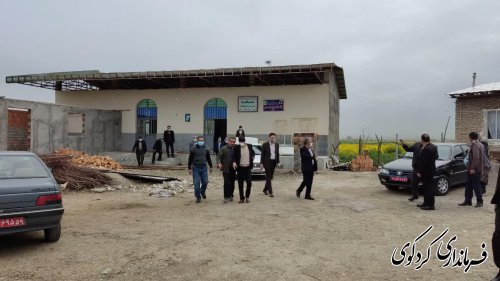فرماندار کردکوی از مجموعه شیخ افرا بازدید کرد.
