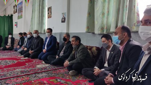 فرماندار کردکوی از مجموعه شیخ افرا بازدید کرد.