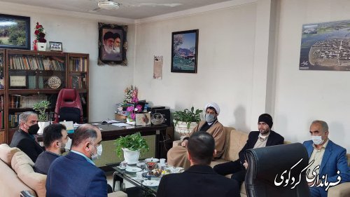  در دیدار فرماندار کردکوی با مدیر کل اوقاف استان گلستان مورد بحث و تبادل نظر قرار گرفت