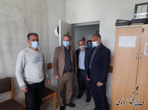 فرماندار کردکوی باحضور در شرکت گاز شهرستان از بخشهای گوناگون ان بازدید کرد.