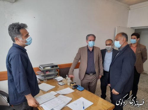 فرماندار کردکوی باحضور در شرکت گاز شهرستان از بخشهای گوناگون ان بازدید کرد.