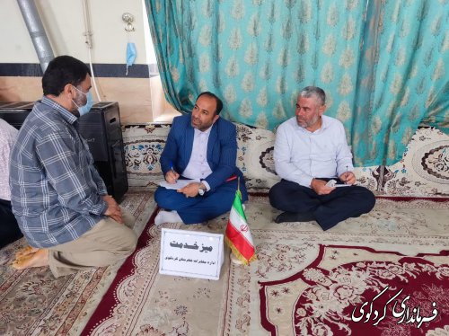 برگزاری میز خدمت در روستای چهارده