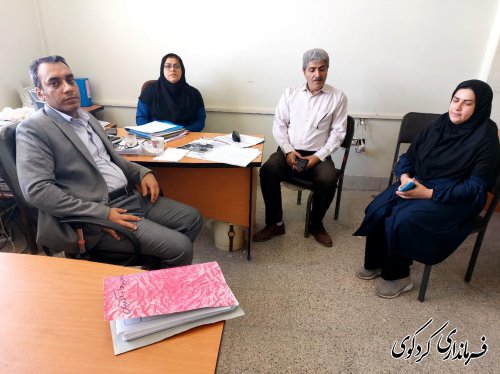 حضور بازرس ویژه دفتر ارزیابی عملکرد در فرمانداری کردکوی